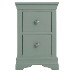 Florence Sage Green Painted Bedside Table -Furniture Specialty Store sw bsc cg2 7 3