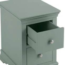 Florence Sage Green Painted Bedside Table -Furniture Specialty Store sw bsc cg2 7 5