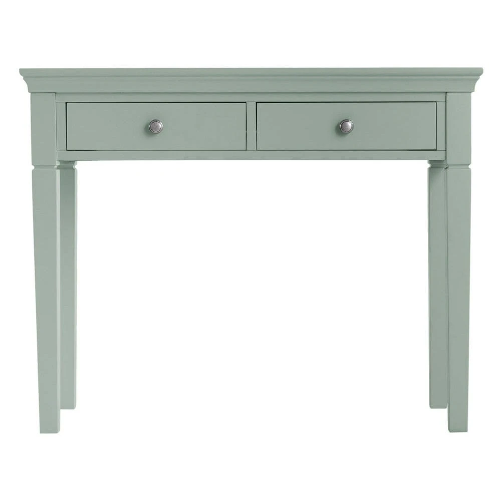 Florence Sage Green Painted Dressing Table 8 Florence Sage Green Painted Dressing Table - Image 8