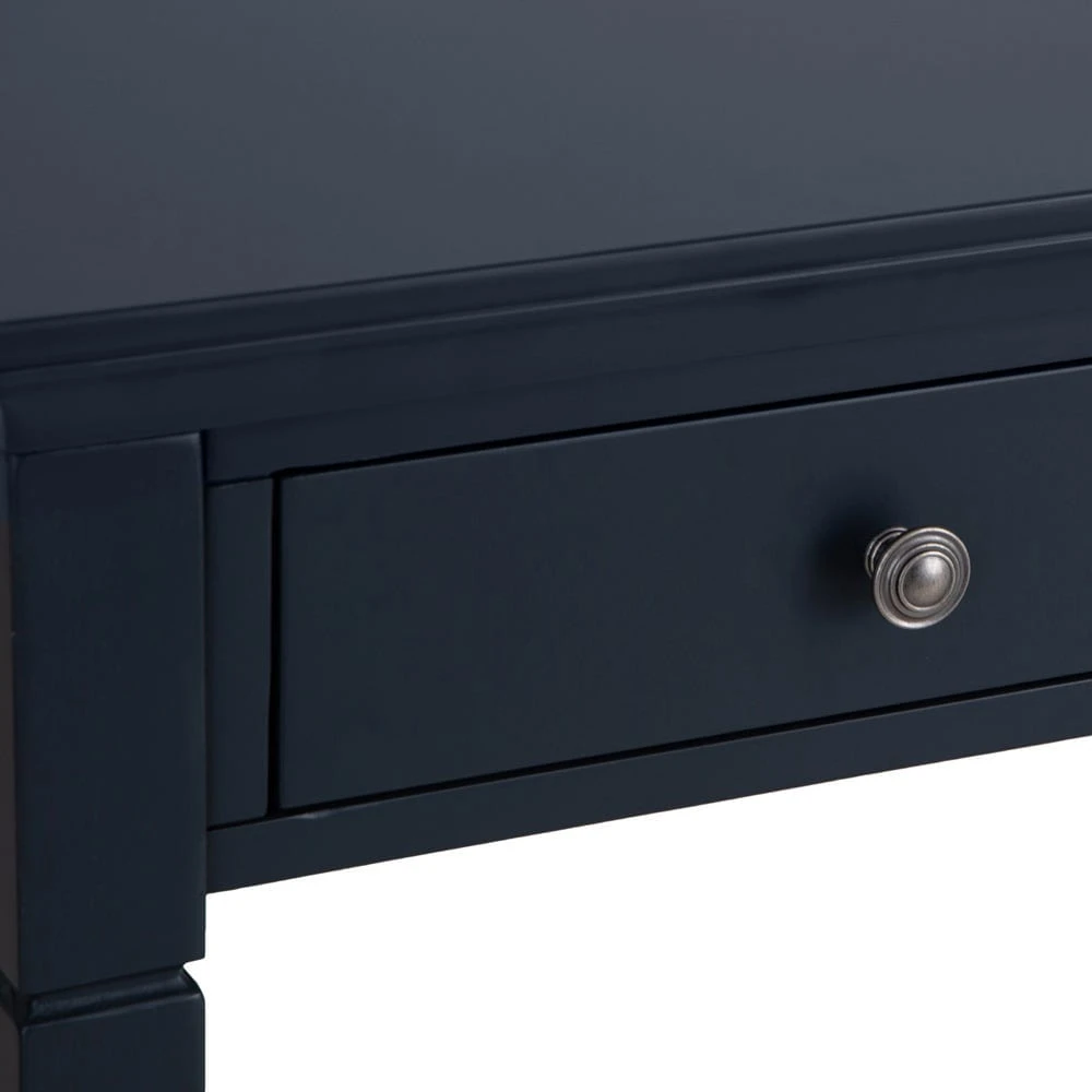 Florence Midnight Grey Painted Dressing Table 8 Florence Midnight Grey Painted Dressing Table - Image 8