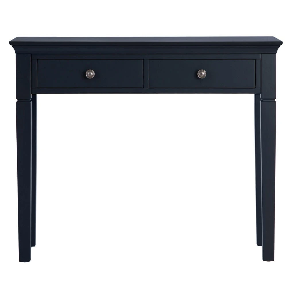 Florence Midnight Grey Painted Dressing Table 10 Florence Midnight Grey Painted Dressing Table - Image 10