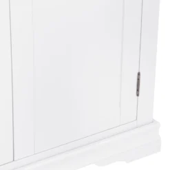 Florence White Painted Double Wardrobe -Furniture Specialty Store sw fhr w 8