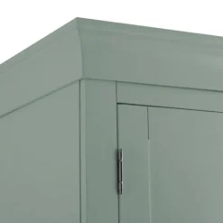 Florence Sage Green Painted 2 Door Wardrobe With Drawers -Furniture Specialty Store sw gwr cg2 9 4