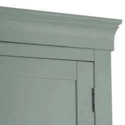 Florence Sage Green Painted 2 Door Wardrobe With Drawers -Furniture Specialty Store sw gwr cg2 9 5