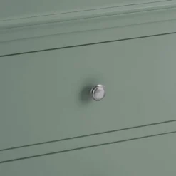 Florence Sage Green Painted 2 Door Wardrobe With Drawers -Furniture Specialty Store sw gwr cg2 9 8