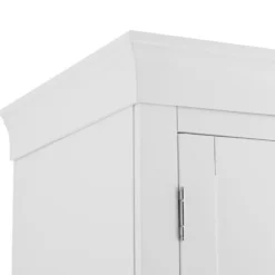 Florence White Painted 2 Door Wardrobe With Drawers -Furniture Specialty Store sw gwr white 3