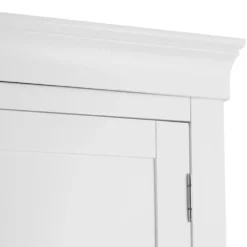 Florence White Painted 2 Door Wardrobe With Drawers -Furniture Specialty Store sw gwr white 4