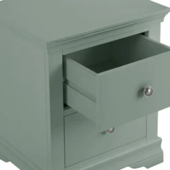 Florence Sage Green Painted Large Bedside Table 12 Florence Sage Green Painted Large Bedside Table -Furniture Specialty Store sw lbsc cg2 7 5