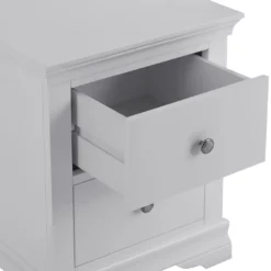 Florence Grey Painted Large Bedside Table 14 Florence Grey Painted Large Bedside Table -Furniture Specialty Store sw lbsc grey 4