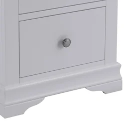 Florence Grey Painted Large Bedside Table 13 Florence Grey Painted Large Bedside Table -Furniture Specialty Store sw lbsc grey 7