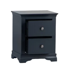 Florence Midnight Grey Painted Large Bedside Cabinet -Furniture Specialty Store sw lbsc mg 1