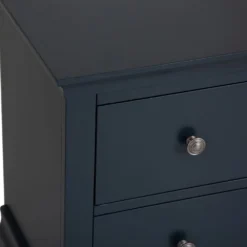 Florence Midnight Grey Painted Large Bedside Cabinet -Furniture Specialty Store sw lbsc mg 3