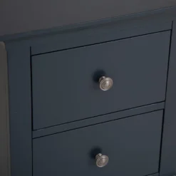 Florence Midnight Grey Painted Large Bedside Cabinet -Furniture Specialty Store sw lbsc mg 5