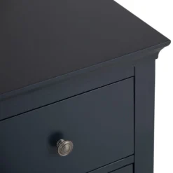 Florence Midnight Grey Painted Large Bedside Cabinet -Furniture Specialty Store sw lbsc mg 6