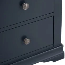 Florence Midnight Grey Painted Large Bedside Cabinet -Furniture Specialty Store sw lbsc mg 7