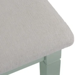 Florence Sage Green Painted Dressing Stool -Furniture Specialty Store sw st cg2 4 1