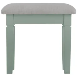 Florence Sage Green Painted Dressing Stool -Furniture Specialty Store sw st cg2 4 3