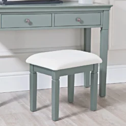 Florence Sage Green Painted Dressing Stool