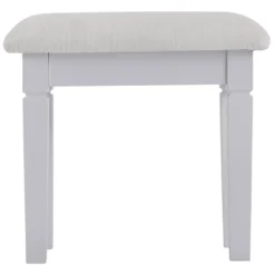 Florence Grey Painted Dressing Stool -Furniture Specialty Store sw st grey 2