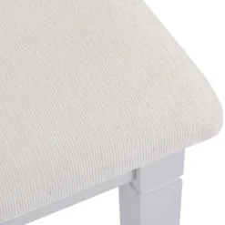 Florence Grey Painted Dressing Stool -Furniture Specialty Store sw st grey 5