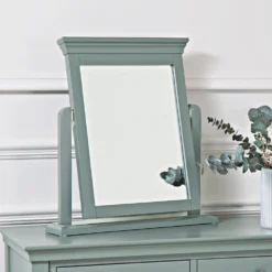 Florence Sage Green Painted Vanity Mirror