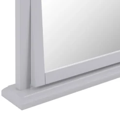 Florence Grey Painted Vanity Mirror 12 Florence Grey Painted Vanity Mirror -Furniture Specialty Store sw tm grey 3