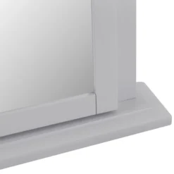 Florence Grey Painted Vanity Mirror 11 Florence Grey Painted Vanity Mirror -Furniture Specialty Store sw tm grey 6