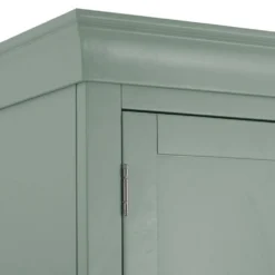 Florence Sage Green Painted 3 Door Wardrobe With Mirror 16 Florence Sage Green Painted 3 Door Wardrobe With Mirror -Furniture Specialty Store sw twr cg2 8 9