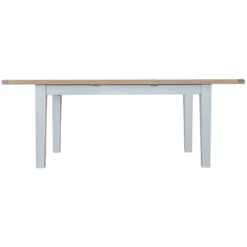 Suffolk Grey Painted Oak 1.6m Butterfly Extending Dining Table -Furniture Specialty Store tt 16bet g 2