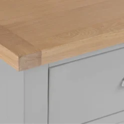 Suffolk Grey Painted Oak Chest Of 6 Drawers 12 Suffolk Grey Painted Oak Chest Of 6 Drawers -Furniture Specialty Store tt 6dc gr 5