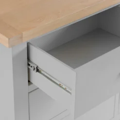 Suffolk Grey Painted Oak Chest Of 6 Drawers 14 Suffolk Grey Painted Oak Chest Of 6 Drawers -Furniture Specialty Store tt 6dc gr 6