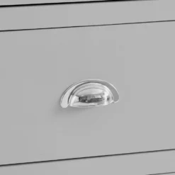 Suffolk Grey Painted Oak Chest Of 6 Drawers 15 Suffolk Grey Painted Oak Chest Of 6 Drawers -Furniture Specialty Store tt 6dc gr 7