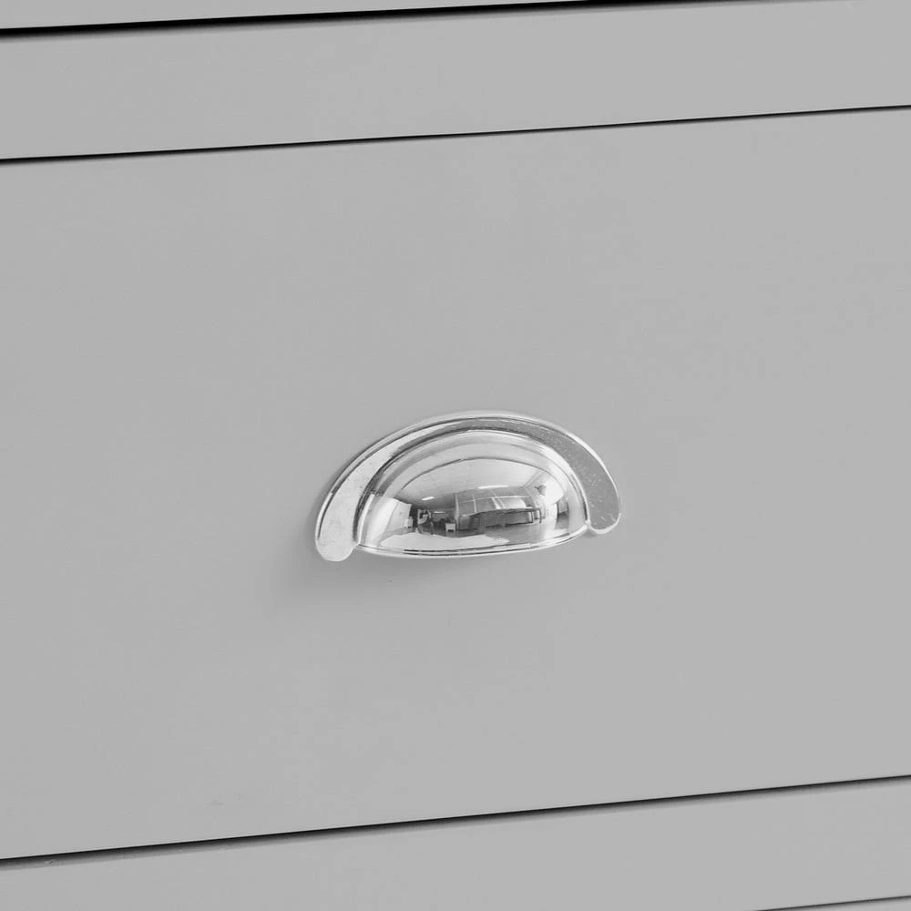 Suffolk Grey Painted Oak Chest Of 6 Drawers 8 Suffolk Grey Painted Oak Chest Of 6 Drawers - Image 8