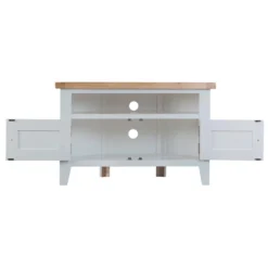 Suffolk Grey Painted Oak Corner TV Unit 12 Suffolk Grey Painted Oak Corner TV Unit -Furniture Specialty Store tt ctv g 1