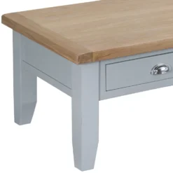 Suffolk Grey Painted Oak Large Coffee Table -Furniture Specialty Store tt lct g 4