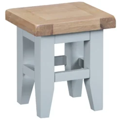 Suffolk Grey Painted Oak Nest Of 3 Tables -Furniture Specialty Store tt n3t g 5