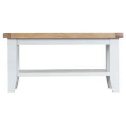 Suffolk White Painted Oak Small Coffee Table -Furniture Specialty Store tt sct wh 1