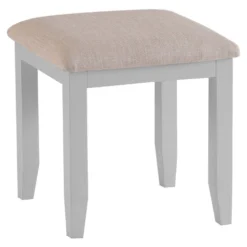 Suffolk Grey Painted Oak Dressing Stool