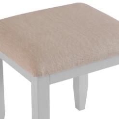 Suffolk Grey Painted Oak Dressing Stool 7 Suffolk Grey Painted Oak Dressing Stool -Furniture Specialty Store tt st g 3