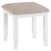 Suffolk White Painted Oak Dressing Stool