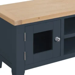 Suffolk Midnight Grey Painted Oak TV Unit 11 Suffolk Midnight Grey Painted Oak TV Unit -Furniture Specialty Store tt stv ch 4