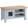 Suffolk Grey Painted Oak TV Unit