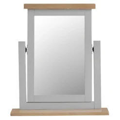 Suffolk Grey Painted Oak Dressing Table Mirror 8 Suffolk Grey Painted Oak Dressing Table Mirror -Furniture Specialty Store tt tm g 1