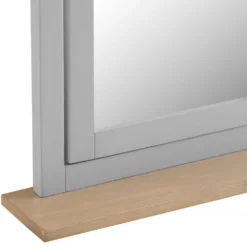 Suffolk Grey Painted Oak Dressing Table Mirror 7 Suffolk Grey Painted Oak Dressing Table Mirror -Furniture Specialty Store tt tm g 3