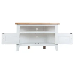 Suffolk White Painted Oak Corner TV Unit -Furniture Specialty Store ttctv w 6