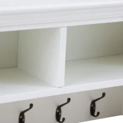 Monaco White Small Coat Rack -Furniture Specialty Store ww 089 3