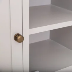 Hampshire Grey Painted Oak 3 Door Large Sideboard -Furniture Specialty Store wxf p05 6