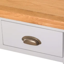 Hampshire Grey Painted Oak Coffee Table With Drawers -Furniture Specialty Store wxf p07 grey 8