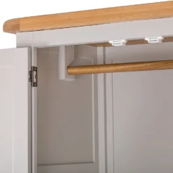 Hampshire Grey Painted Oak Double Wardrobe -Furniture Specialty Store wxf p13 grey 4
