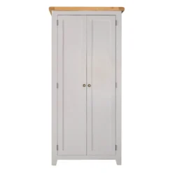 Hampshire Grey Painted Oak Double Wardrobe -Furniture Specialty Store wxf p13 grey 9